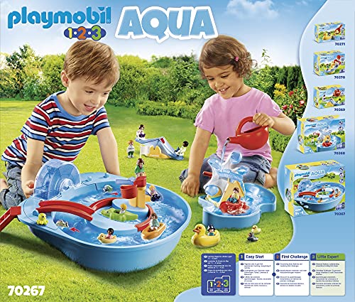 PLAYMOBIL 1.2.3 Parque Acuático, A partir de 18 meses (70267)