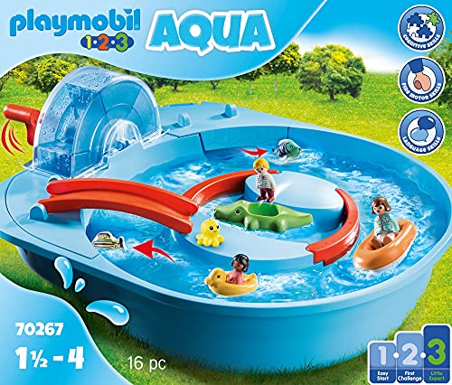 PLAYMOBIL 1.2.3 Parque Acuático, A partir de 18 meses (70267)