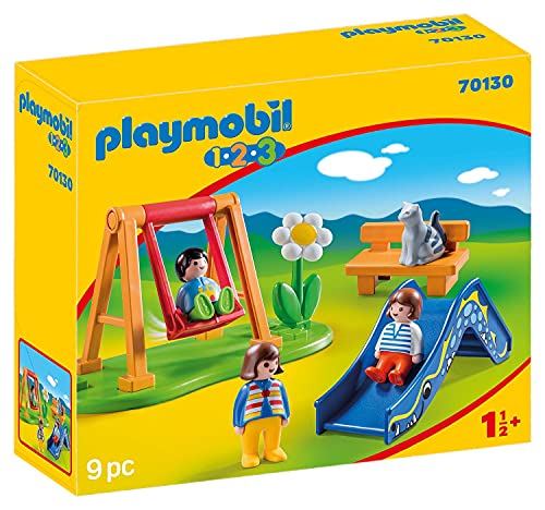 PLAYMOBIL 1.2.3 Parque Infantil, A partir de 18 meses (70130)