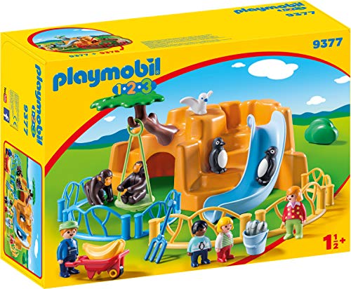 Playmobil- 1.2.3 Zoo Juguete, Multicolor (geobra Brandstätter 9377)