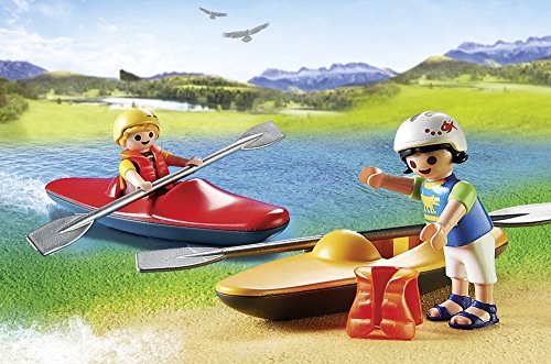 Playmobil 6889 Playset Campamento de Verano con Coche Off-Road SUV, Multicolor