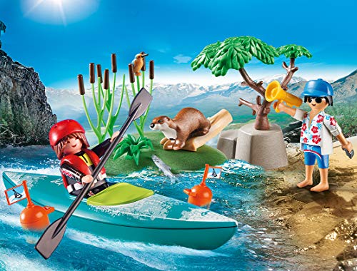 PLAYMOBIL-70035 StarterPack Aventura en Canoa, Multicolor (70035)