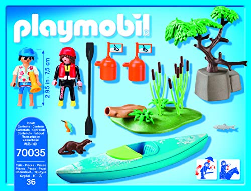 PLAYMOBIL-70035 StarterPack Aventura en Canoa, Multicolor (70035)