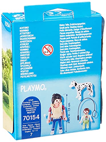 Playmobil 70154 Special Plus Mamá con bebé y Perro, Multicolor