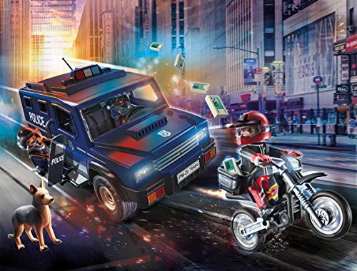 Playmobil 70464 Seguimiento de Alta Velocidad de acción de la policía (Exclusivo)