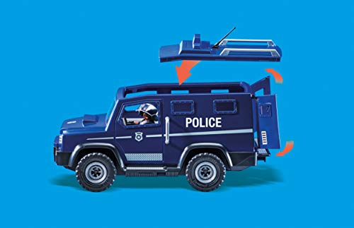 Playmobil 70464 Seguimiento de Alta Velocidad de acción de la policía (Exclusivo)