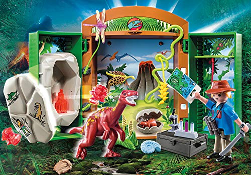 Playmobil 70507 Juguete Caja de Juegos Dinoforscher