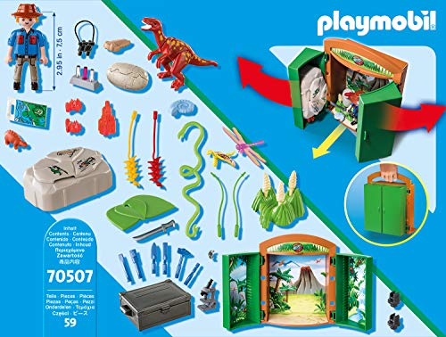 Playmobil 70507 Juguete Caja de Juegos Dinoforscher