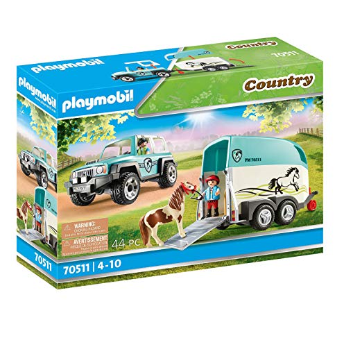 Playmobil 70511 Juguete Coche con Remolque