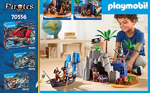 Playmobil 70556B Juguete Cueva del Tesoro Pirata