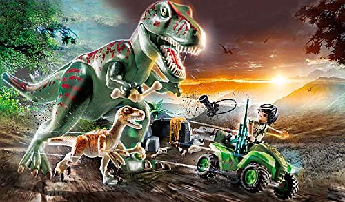 PLAYMOBIL 70632 Ataque del T-Rex, a partir de 4 Años