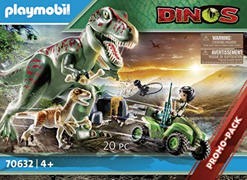 PLAYMOBIL 70632 Ataque del T-Rex, a partir de 4 Años