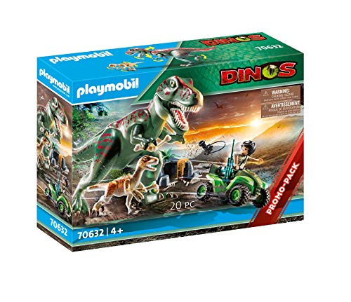 PLAYMOBIL 70632 Ataque del T-Rex, a partir de 4 Años