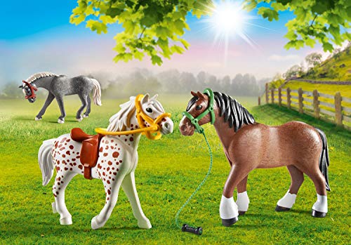 Playmobil 70683A Juguete 3 Pony