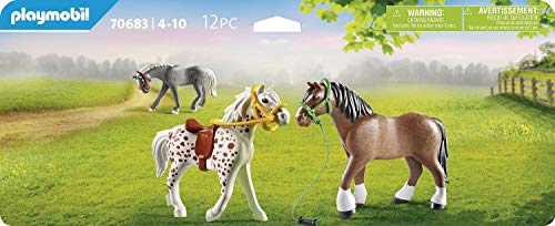 Playmobil 70683A Juguete 3 Pony