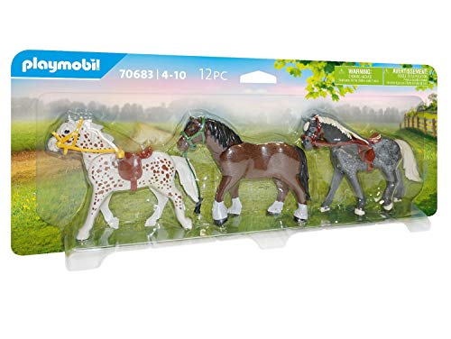 Playmobil 70683A Juguete 3 Pony