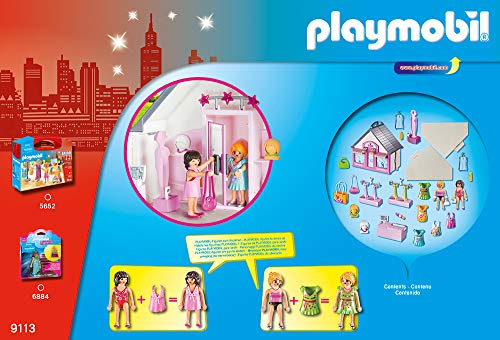 Playmobil 9113 Ciudad Ciudad Compañía Moda, Multicolor