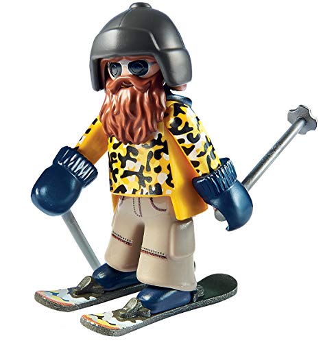 Playmobil-9284 Esquiador con Snowblades, Color Beige, única (9284)