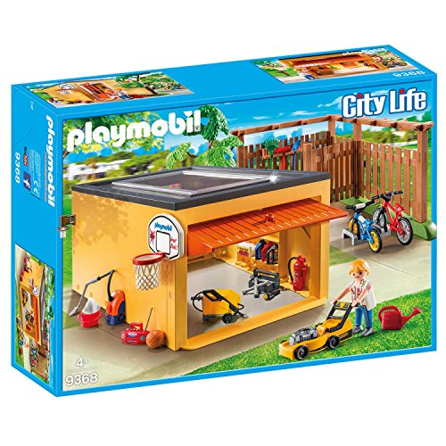 PLAYMOBIL 9368 Garaje con plaza para bicicletas, set exclusivo