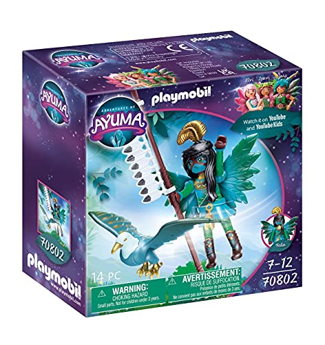 PLAYMOBIL Adventures of Ayuma 70802 Knight Fairy con animal del alma y accesorios, A partir de 7 años