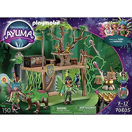 PLAYMOBIL Adventures of Ayuma 70805 Campamento de Entrenamiento, A Partir de 7 años