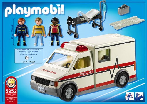 Playmobil - Ambulancia con Luces y Sonido (5952)