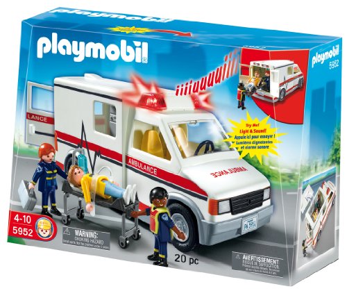 Playmobil - Ambulancia con Luces y Sonido (5952)