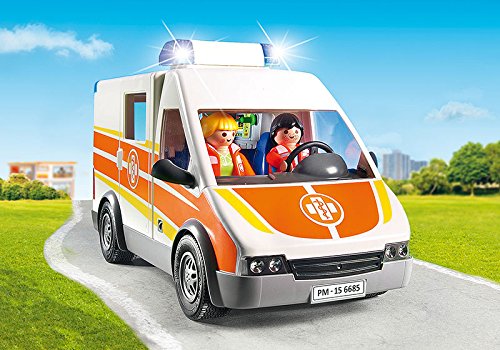 Playmobil - Ambulancia con luces y sonido (66850)