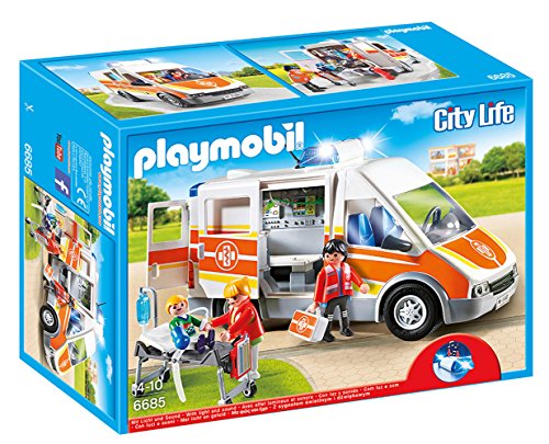 Playmobil - Ambulancia con luces y sonido (66850)