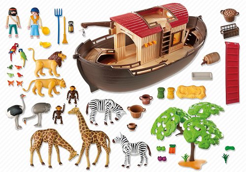 Playmobil Arca de Animales - Arca de Animales, Set de Juego , 60 x 15 x 50 cm, (5276)