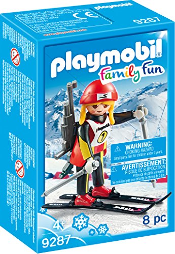 PLAYMOBIL- Atleta Femenina, Multicolor, única (9287)