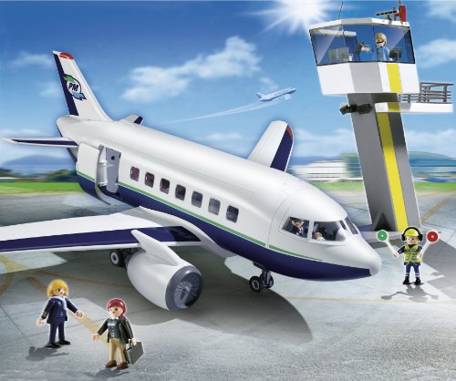 PLAYMOBIL - Avión de pasajeros y mercancías (5261)