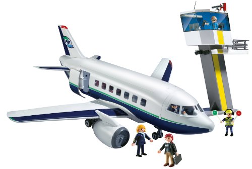 PLAYMOBIL - Avión de pasajeros y mercancías (5261)