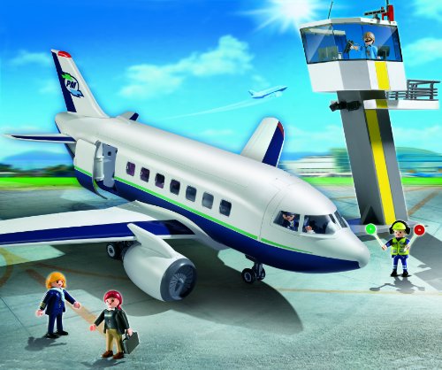 PLAYMOBIL - Avión de pasajeros y mercancías (5261)