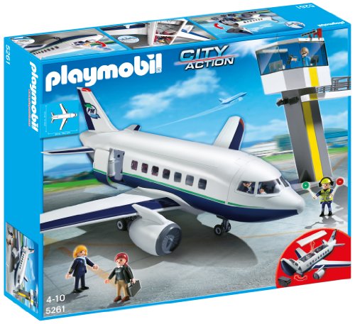 PLAYMOBIL - Avión de pasajeros y mercancías (5261)