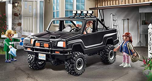 PLAYMOBIL Back to the Future 70633 Camioneta Pick-up de Marty, A partir de 5 años