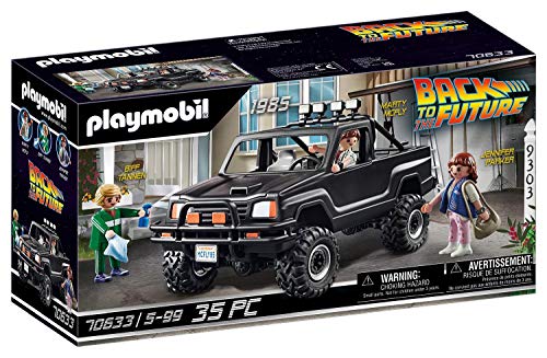 PLAYMOBIL Back to the Future 70633 Camioneta Pick-up de Marty, A partir de 5 años