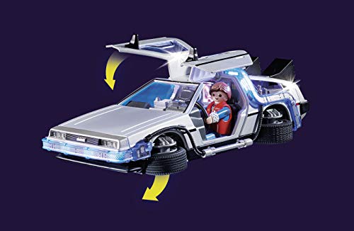 PLAYMOBIL Back to the Future Back to the Future DeLorean, A partir de 6 años (70317)