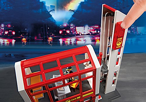 PLAYMOBIL Bomberos - Estación con Alarma, playset (5361)