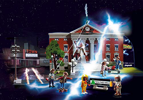 PLAYMOBIL Calendario De Adviento Back To The Future Juguete, Sin género, Multicolor, Única (70574)