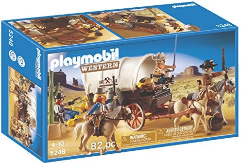 PLAYMOBIL - Caravana con Bandidos, Set de Juego (5248)