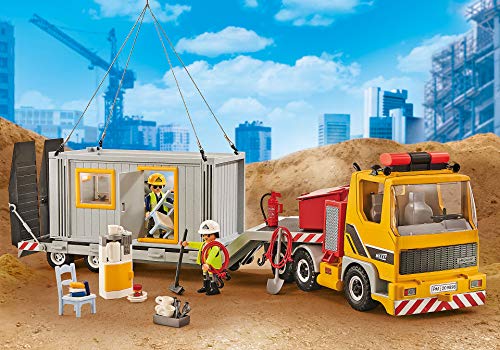 PLAYMOBIL Cargador bajo con contenedor 9898