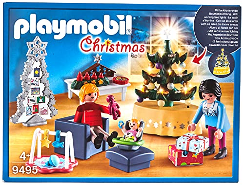 PLAYMOBIL Christmas Habitación Navideña, A partir de 4 años (9495)