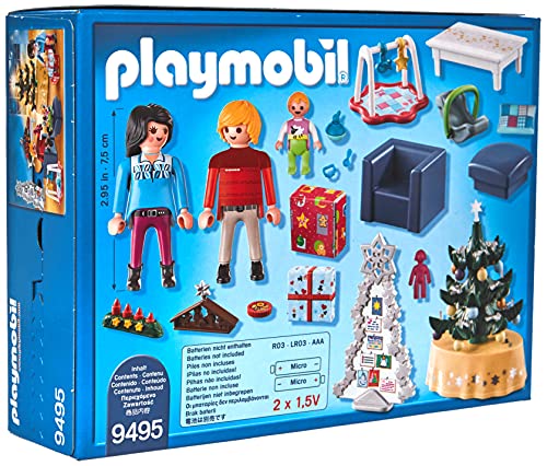 PLAYMOBIL Christmas Habitación Navideña, A partir de 4 años (9495)