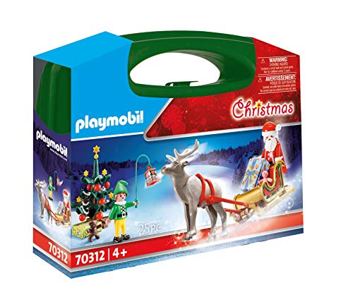 PLAYMOBIL Christmas Maletín grande Navidad, A partir de 4 años (70312)