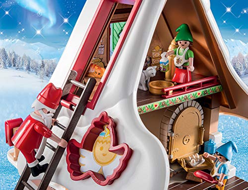 PLAYMOBIL Christmas Panadería Navideña con Cortadores de Galletas, A partir de 4 años (9493)