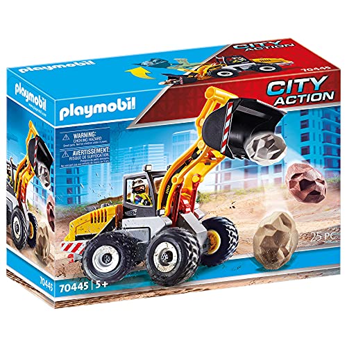 PLAYMOBIL City Action 70445 Cargadora Frontal, A Partir de 5 Años