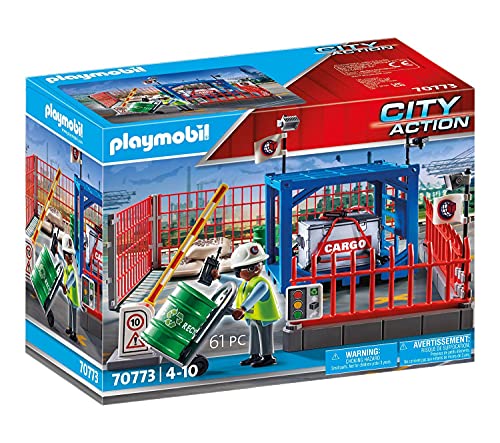 PLAYMOBIL City Action 70773 Depósito de Carga , A partir de 4 años