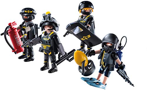 PLAYMOBIL City Action 9365 Equipo de Las Fuerzas Especiales Juguete, a partir de 5 Años