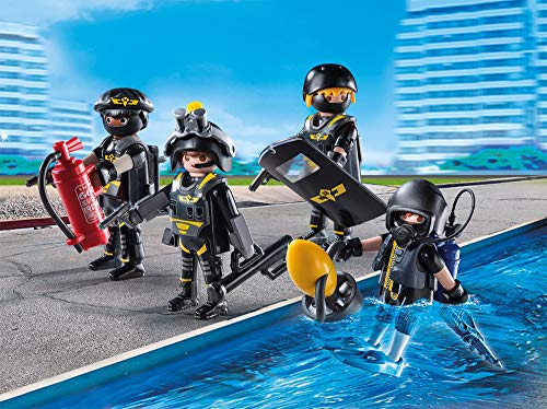 PLAYMOBIL City Action 9365 Equipo de Las Fuerzas Especiales Juguete, a partir de 5 Años